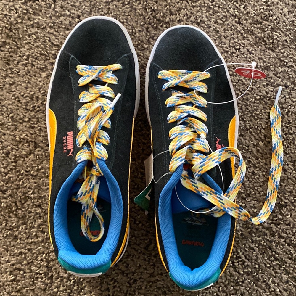Kids Garfield collection suede shoes